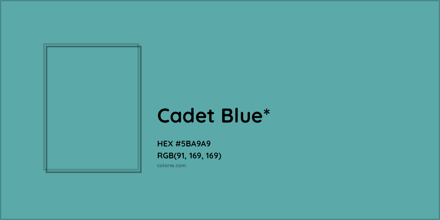 HEX #5BA9A9 Color Name, Color Code, Palettes, Similar Paints, Images
