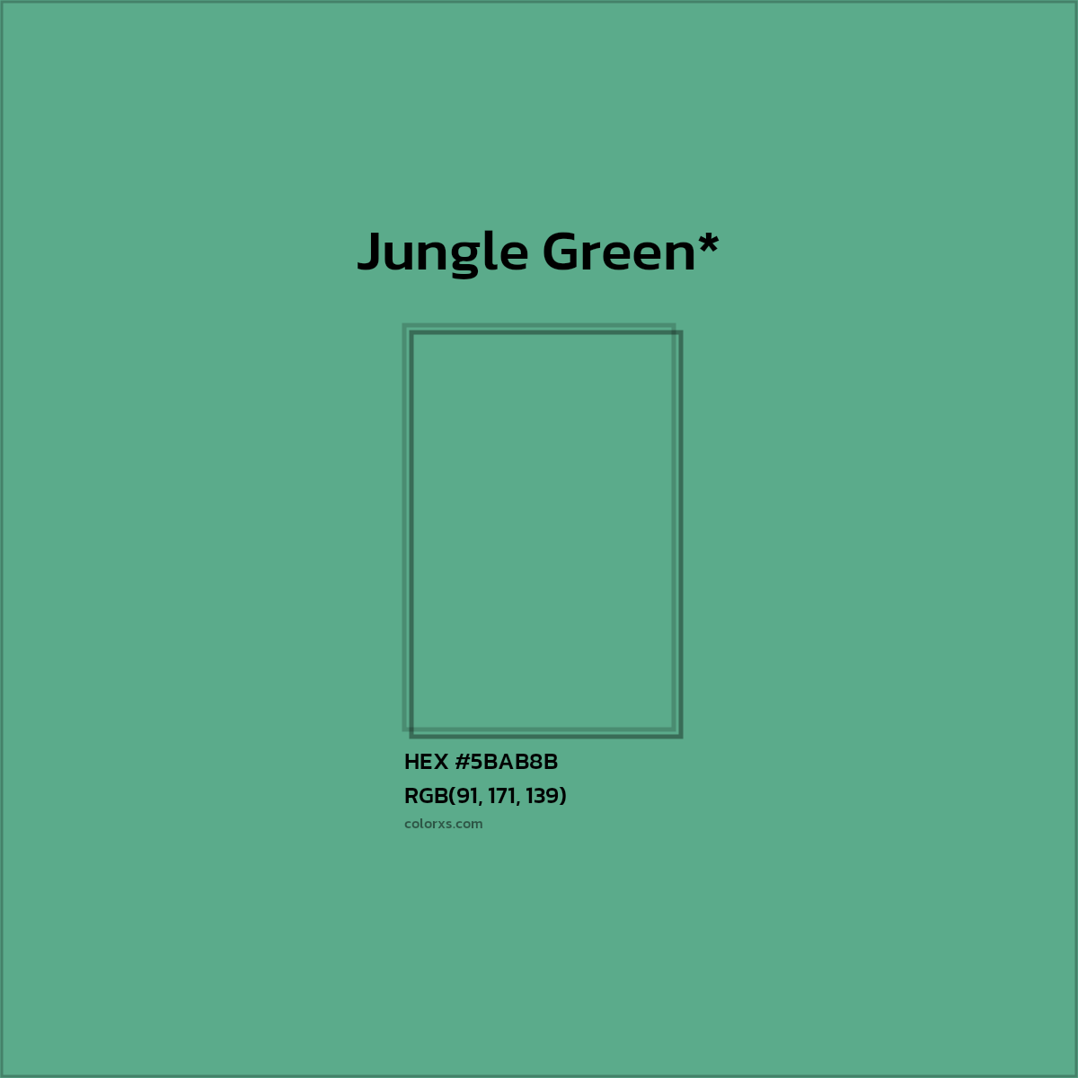 HEX #5BAB8B Color Name, Color Code, Palettes, Similar Paints, Images