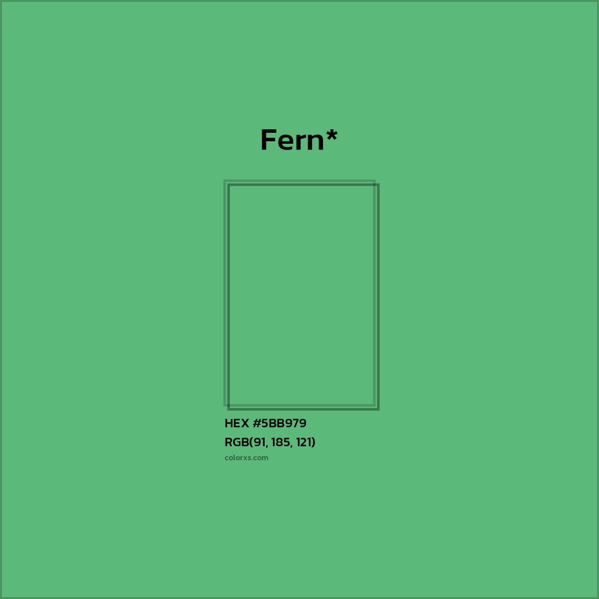 HEX #5BB979 Color Name, Color Code, Palettes, Similar Paints, Images