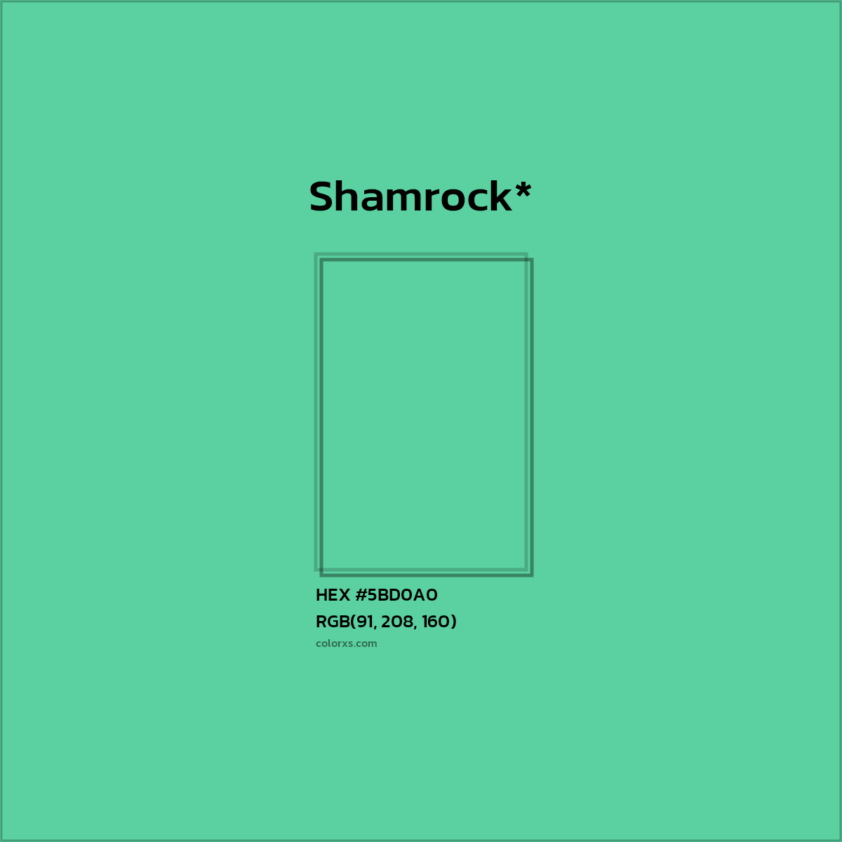 HEX #5BD0A0 Color Name, Color Code, Palettes, Similar Paints, Images