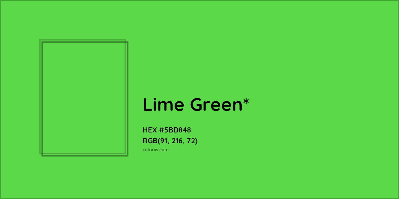 HEX #5BD848 Color Name, Color Code, Palettes, Similar Paints, Images