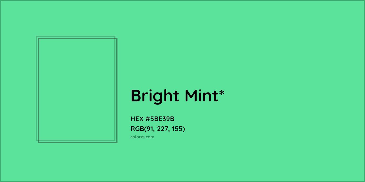HEX #5BE39B Color Name, Color Code, Palettes, Similar Paints, Images