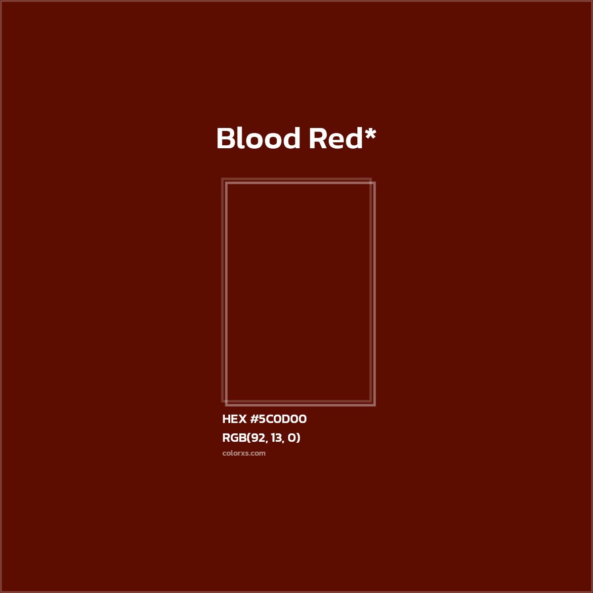 HEX #5C0D00 Color Name, Color Code, Palettes, Similar Paints, Images