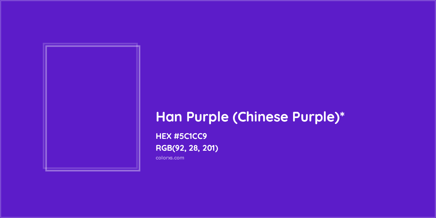 HEX #5C1CC9 Color Name, Color Code, Palettes, Similar Paints, Images