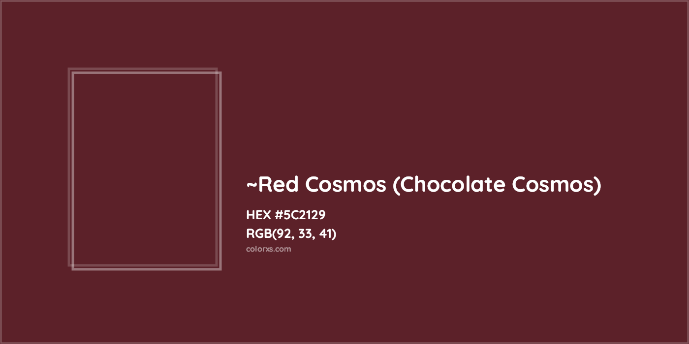 HEX #5C2129 Color Name, Color Code, Palettes, Similar Paints, Images