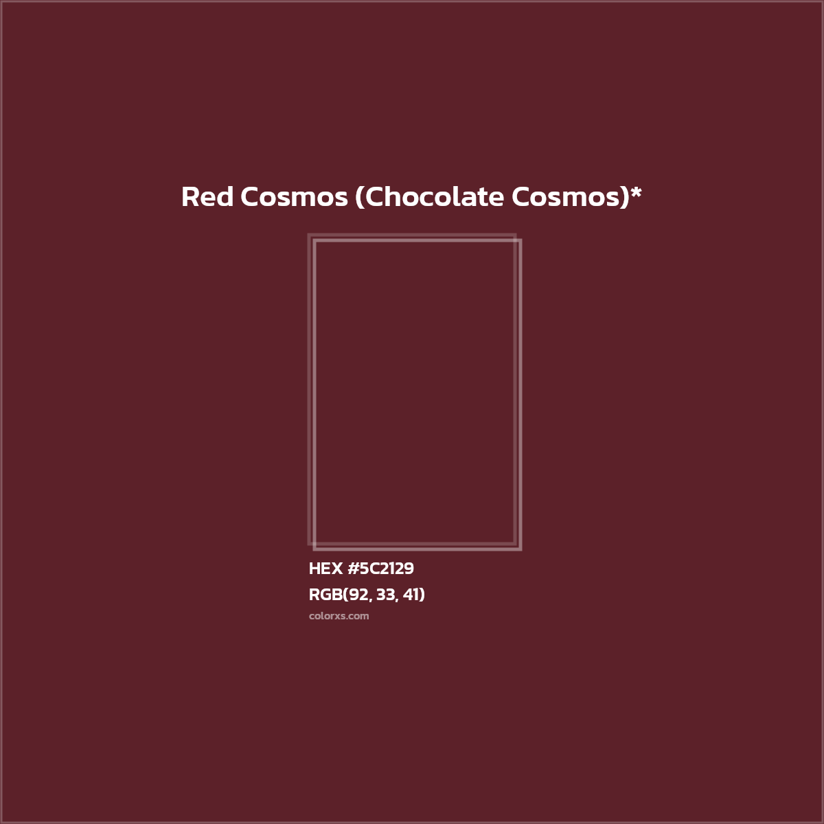 HEX #5C2129 Color Name, Color Code, Palettes, Similar Paints, Images