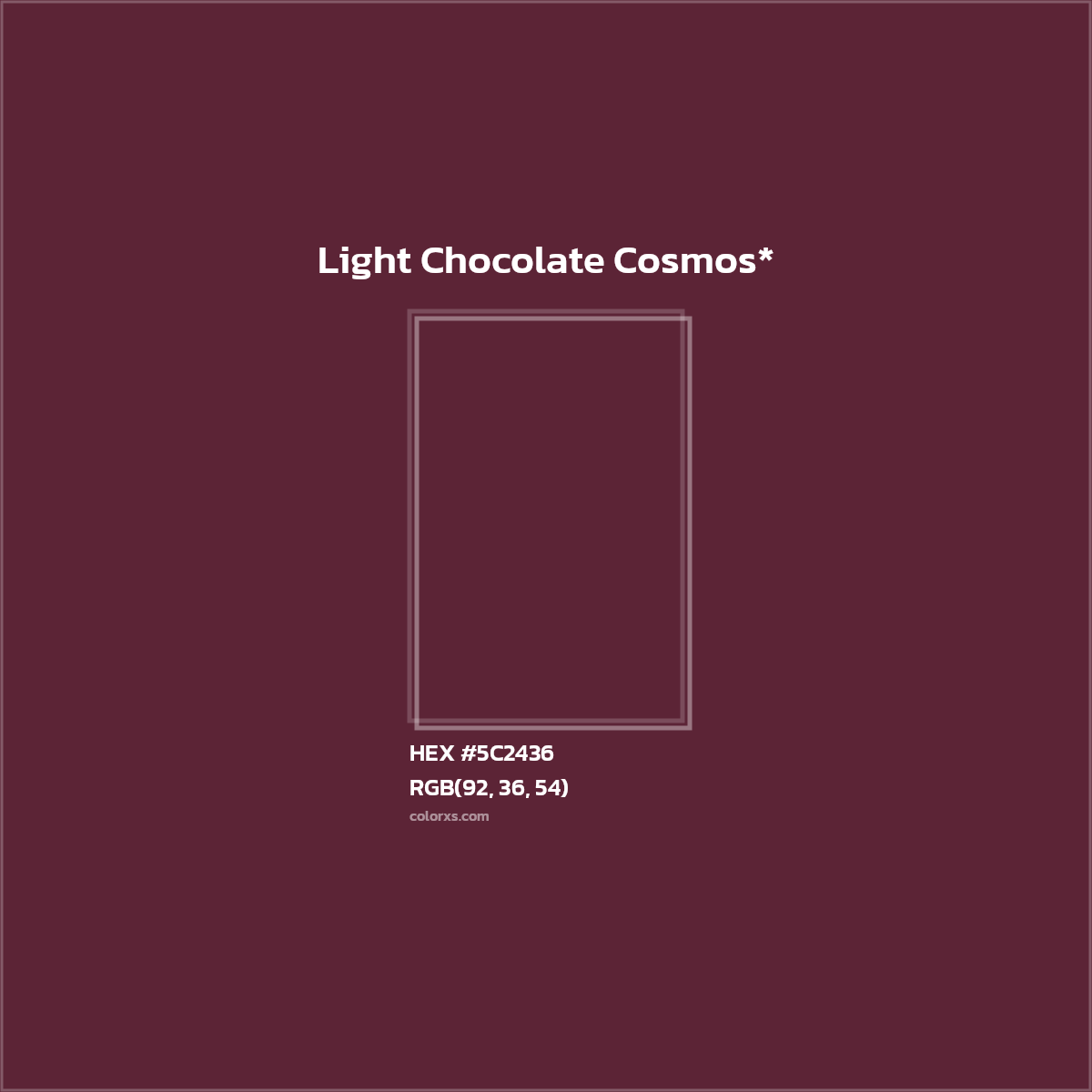 HEX #5C2436 Color Name, Color Code, Palettes, Similar Paints, Images
