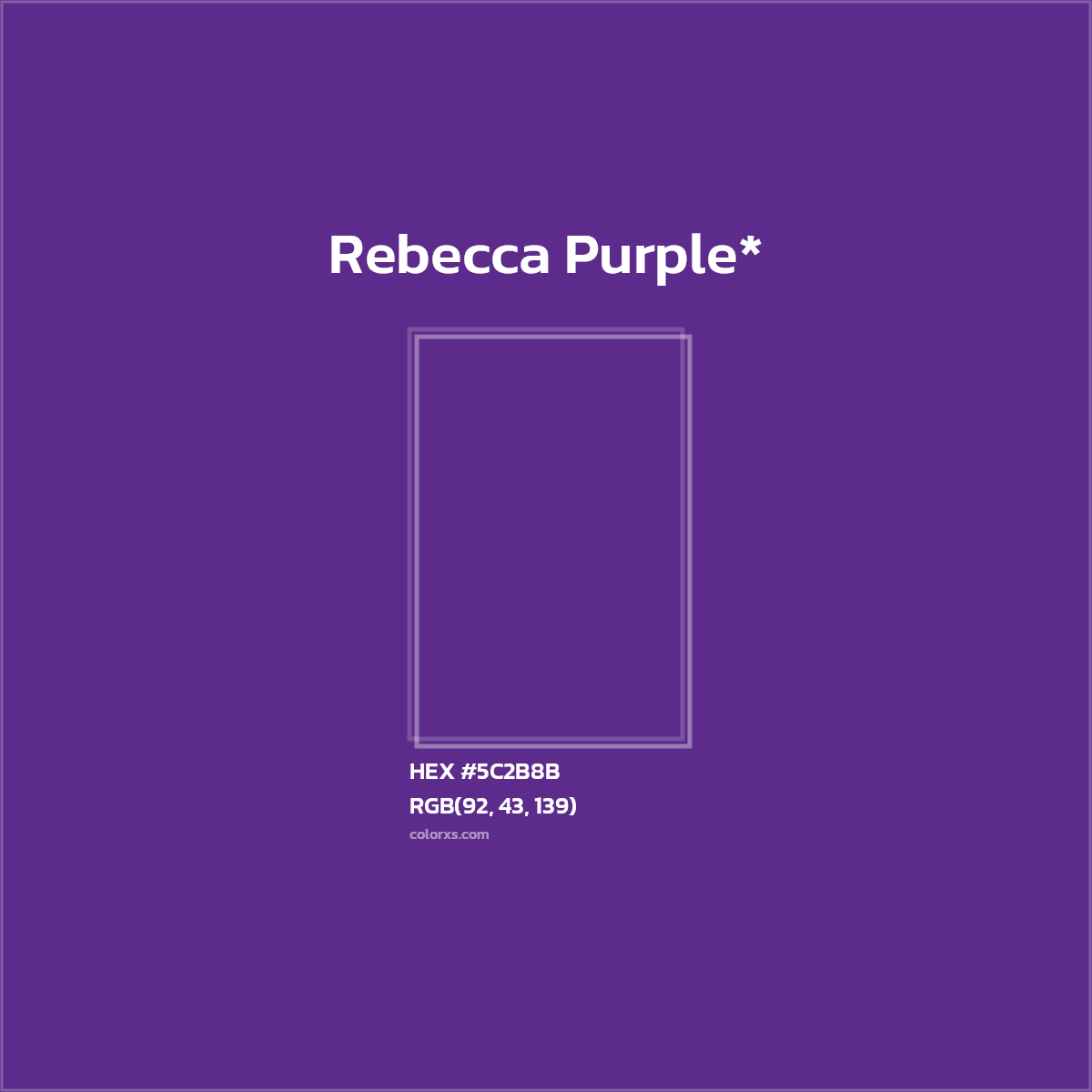 HEX #5C2B8B Color Name, Color Code, Palettes, Similar Paints, Images