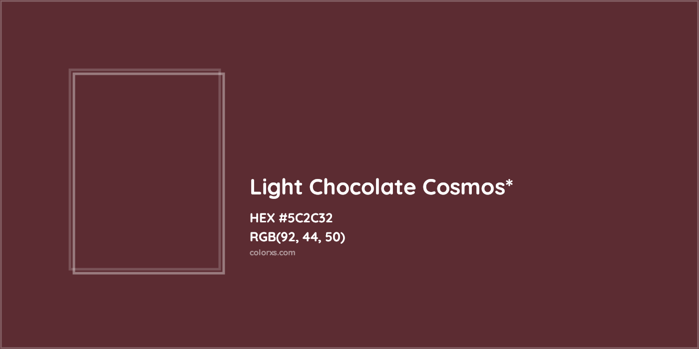 HEX #5C2C32 Color Name, Color Code, Palettes, Similar Paints, Images