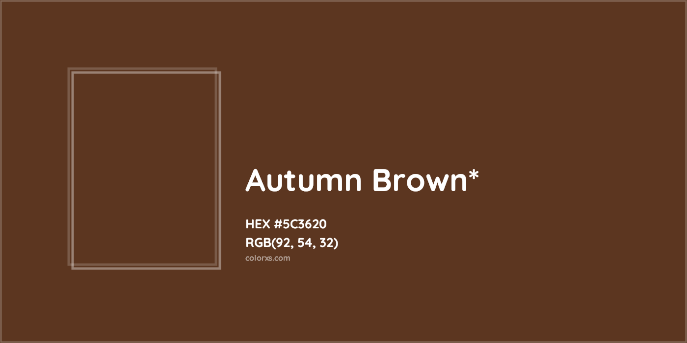 HEX #5C3620 Color Name, Color Code, Palettes, Similar Paints, Images