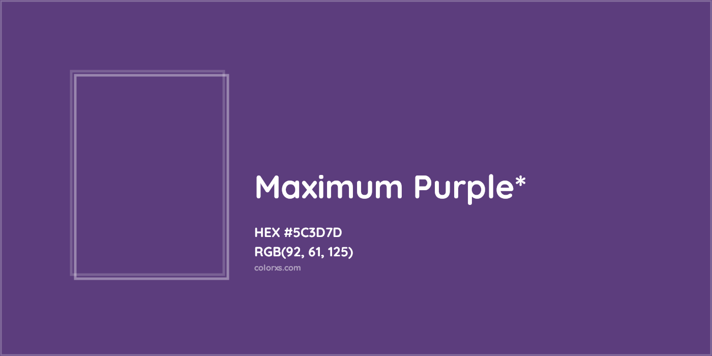 HEX #5C3D7D Color Name, Color Code, Palettes, Similar Paints, Images