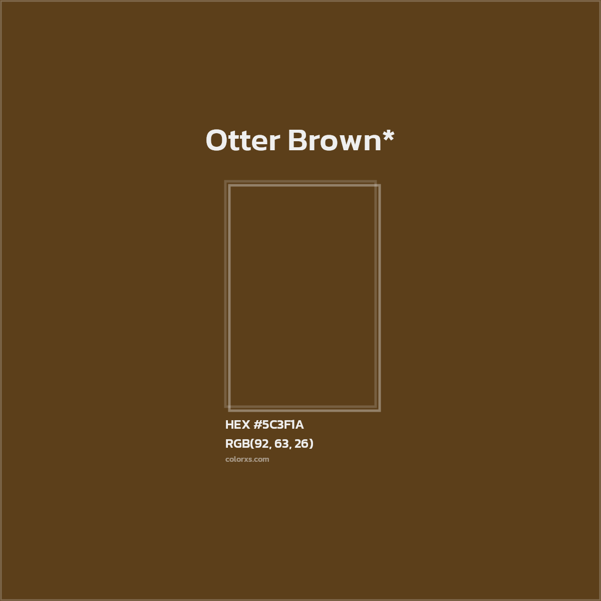 HEX #5C3F1A Color Name, Color Code, Palettes, Similar Paints, Images
