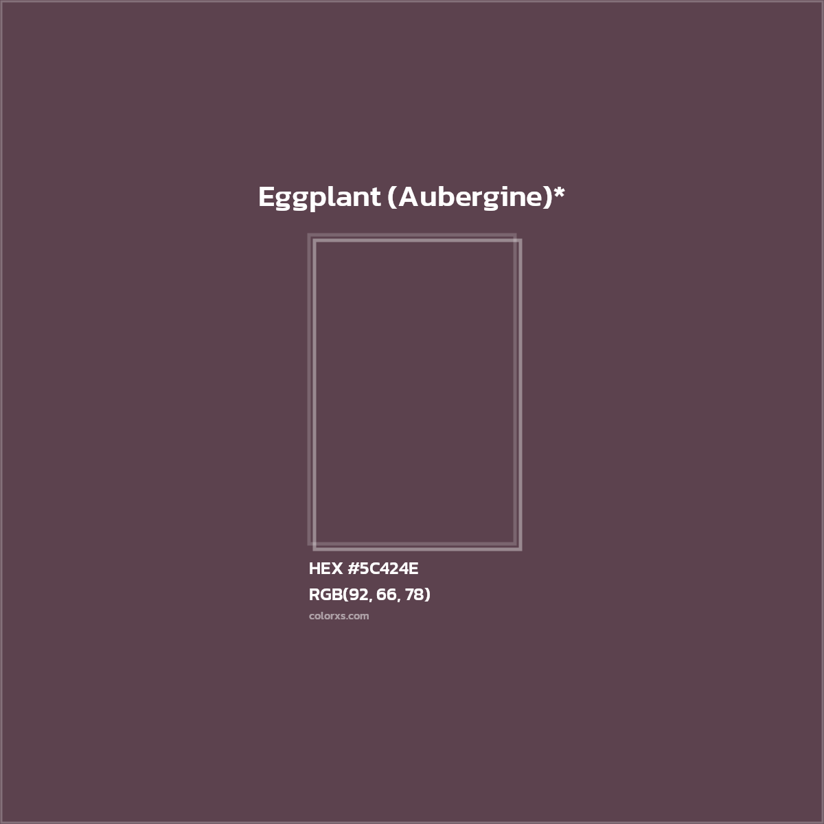 HEX #5C424E Color Name, Color Code, Palettes, Similar Paints, Images