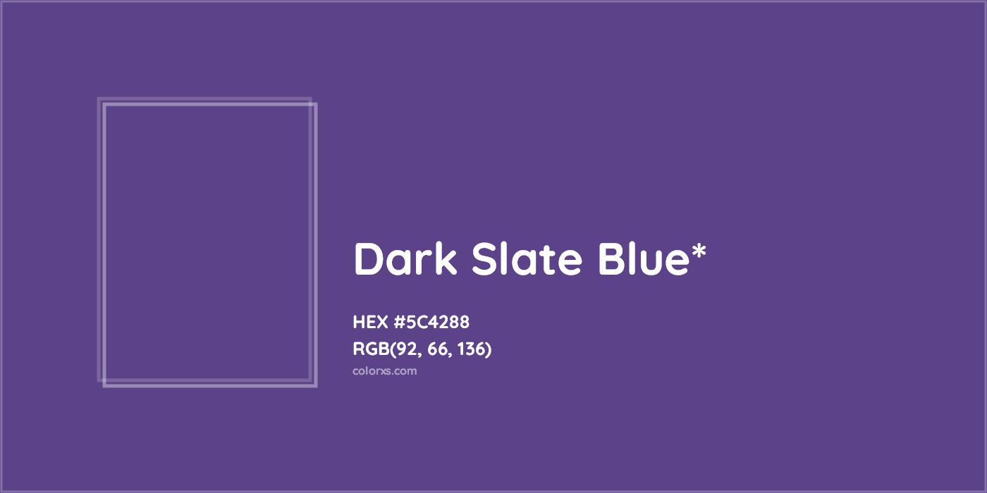 HEX #5C4288 Color Name, Color Code, Palettes, Similar Paints, Images