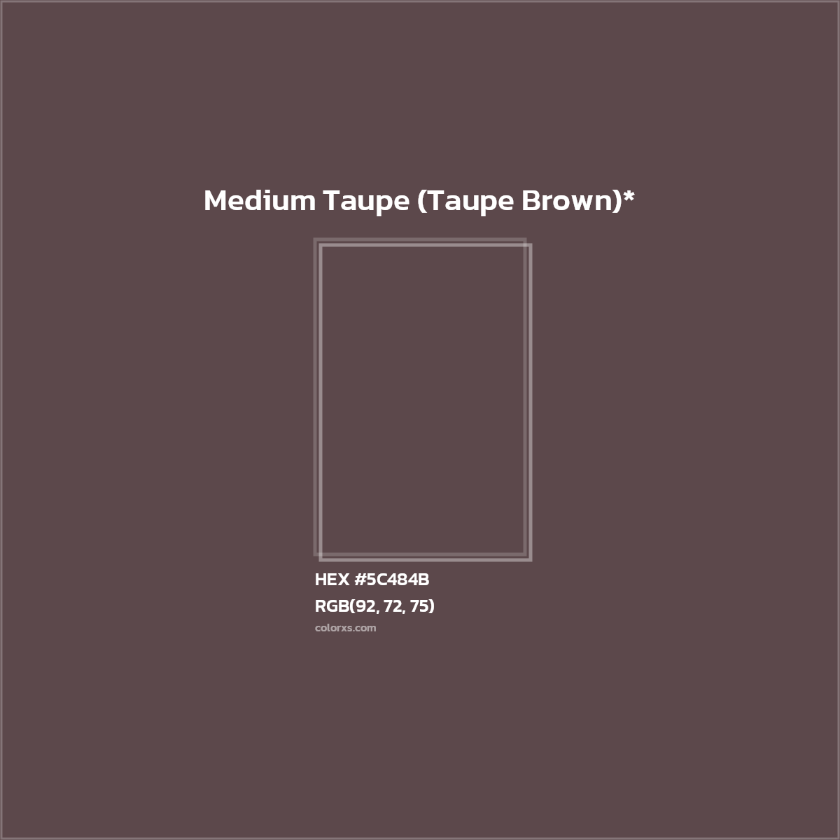 HEX #5C484B Color Name, Color Code, Palettes, Similar Paints, Images