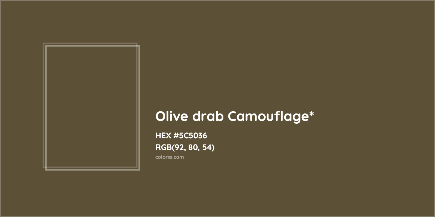 HEX #5C5036 Color Name, Color Code, Palettes, Similar Paints, Images