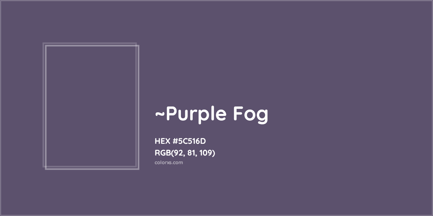 HEX #5C516D Color Name, Color Code, Palettes, Similar Paints, Images