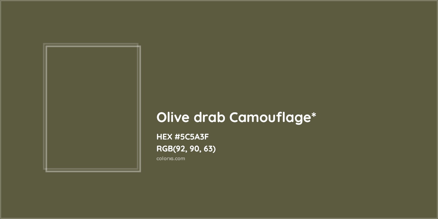 HEX #5C5A3F Color Name, Color Code, Palettes, Similar Paints, Images
