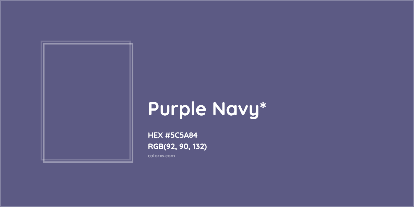 HEX #5C5A84 Color Name, Color Code, Palettes, Similar Paints, Images