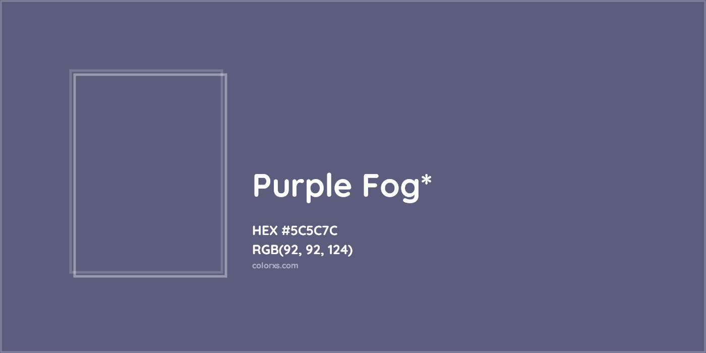 HEX #5C5C7C Color Name, Color Code, Palettes, Similar Paints, Images