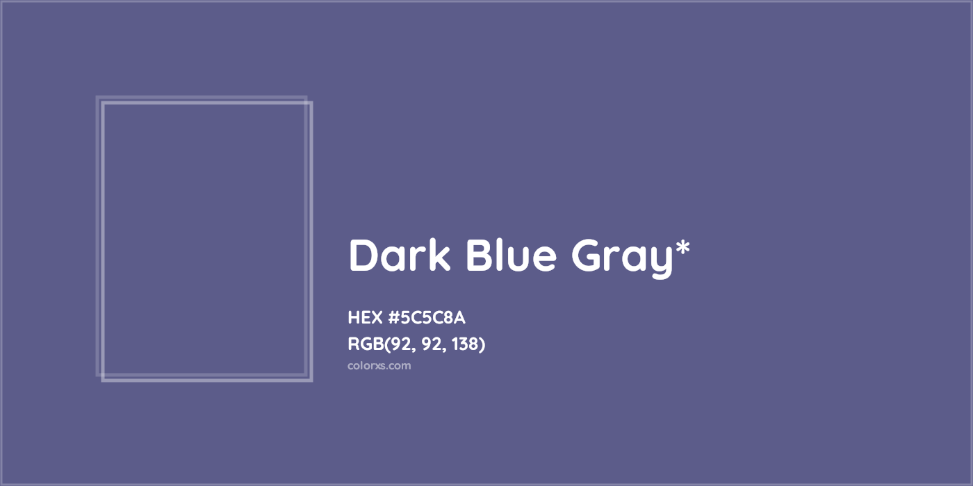 HEX #5C5C8A Color Name, Color Code, Palettes, Similar Paints, Images