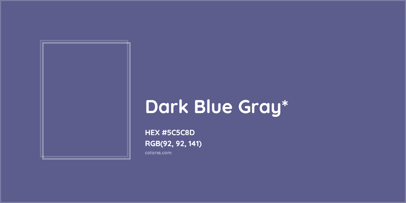 HEX #5C5C8D Color Name, Color Code, Palettes, Similar Paints, Images