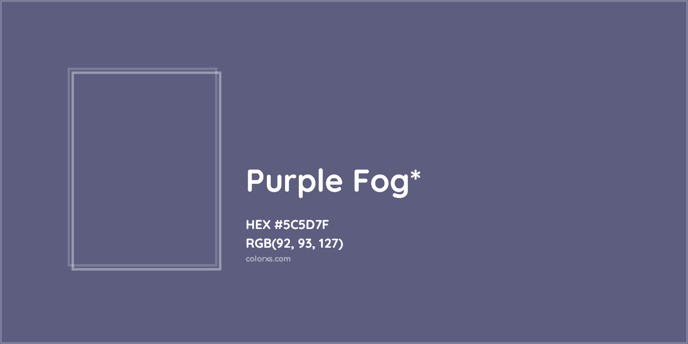 HEX #5C5D7F Color Name, Color Code, Palettes, Similar Paints, Images
