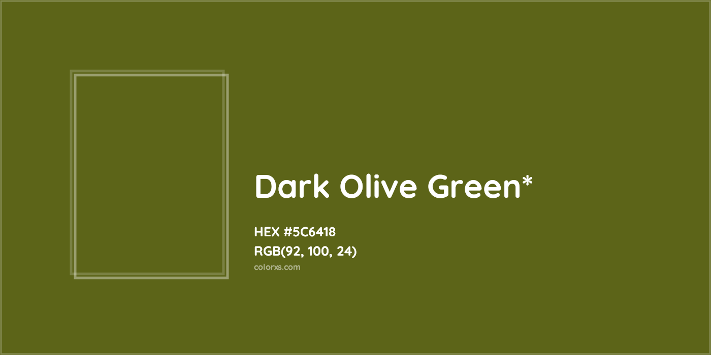 HEX #5C6418 Color Name, Color Code, Palettes, Similar Paints, Images