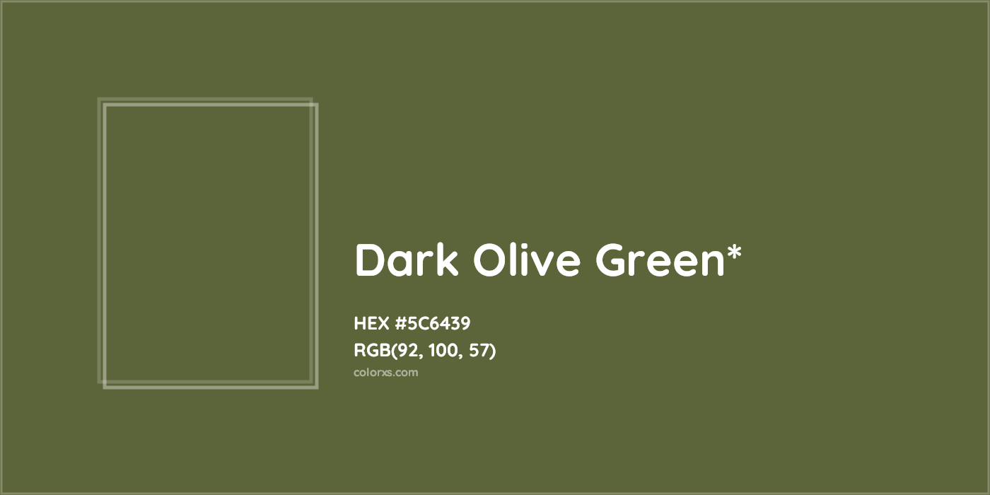 HEX #5C6439 Color Name, Color Code, Palettes, Similar Paints, Images