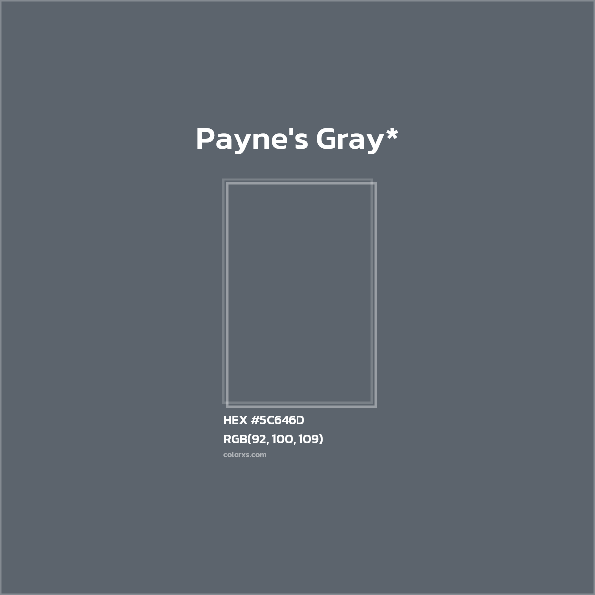 HEX #5C646D Color Name, Color Code, Palettes, Similar Paints, Images