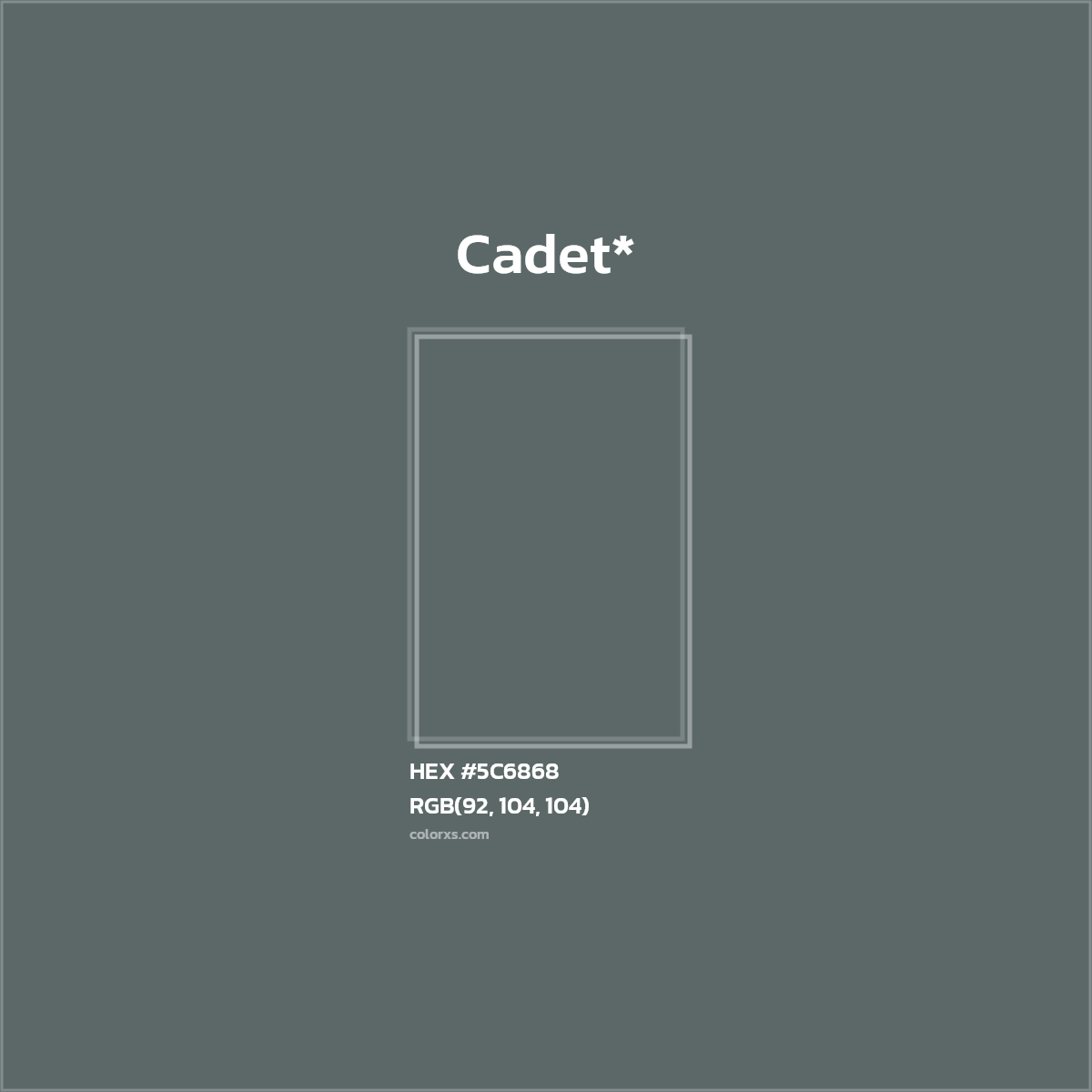 HEX #5C6868 Color Name, Color Code, Palettes, Similar Paints, Images