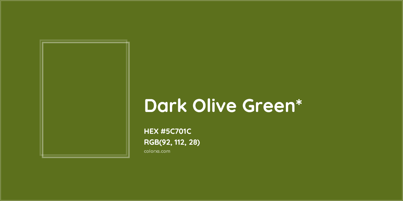 HEX #5C701C Color Name, Color Code, Palettes, Similar Paints, Images