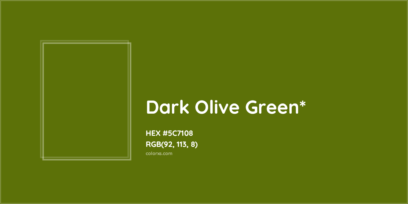 HEX #5C7108 Color Name, Color Code, Palettes, Similar Paints, Images