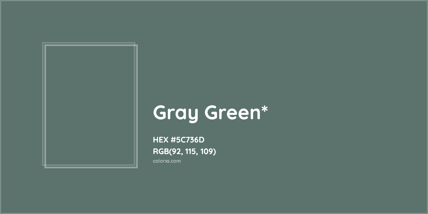 HEX #5C736D Color Name, Color Code, Palettes, Similar Paints, Images
