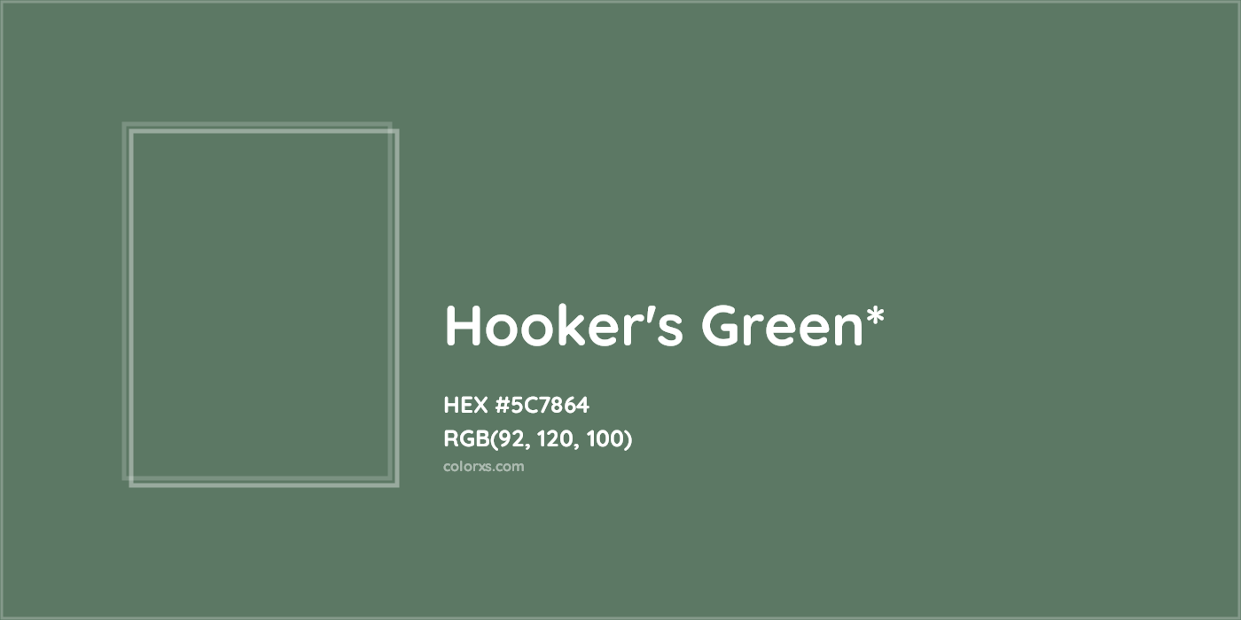 HEX #5C7864 Color Name, Color Code, Palettes, Similar Paints, Images