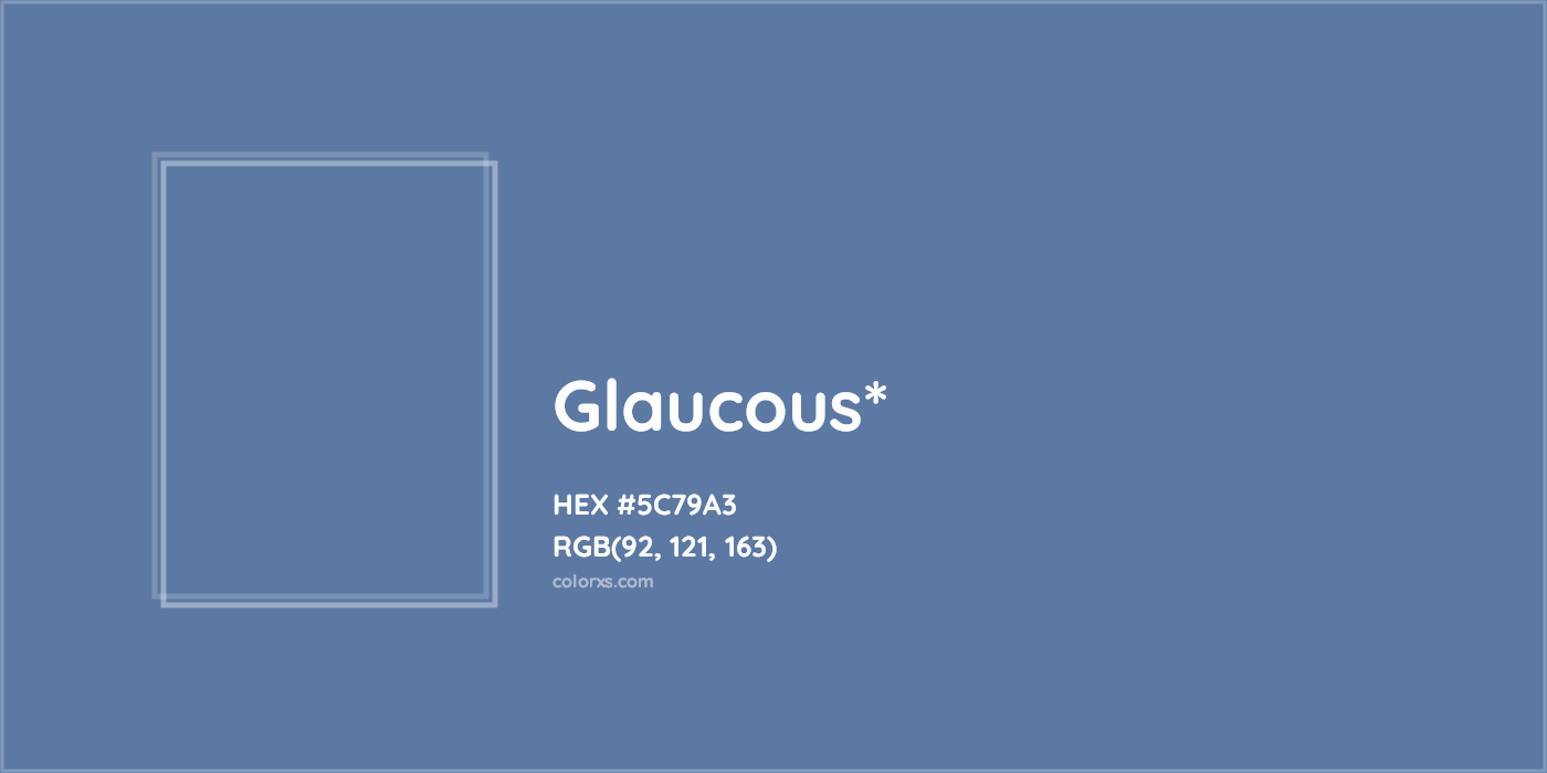 HEX #5C79A3 Color Name, Color Code, Palettes, Similar Paints, Images