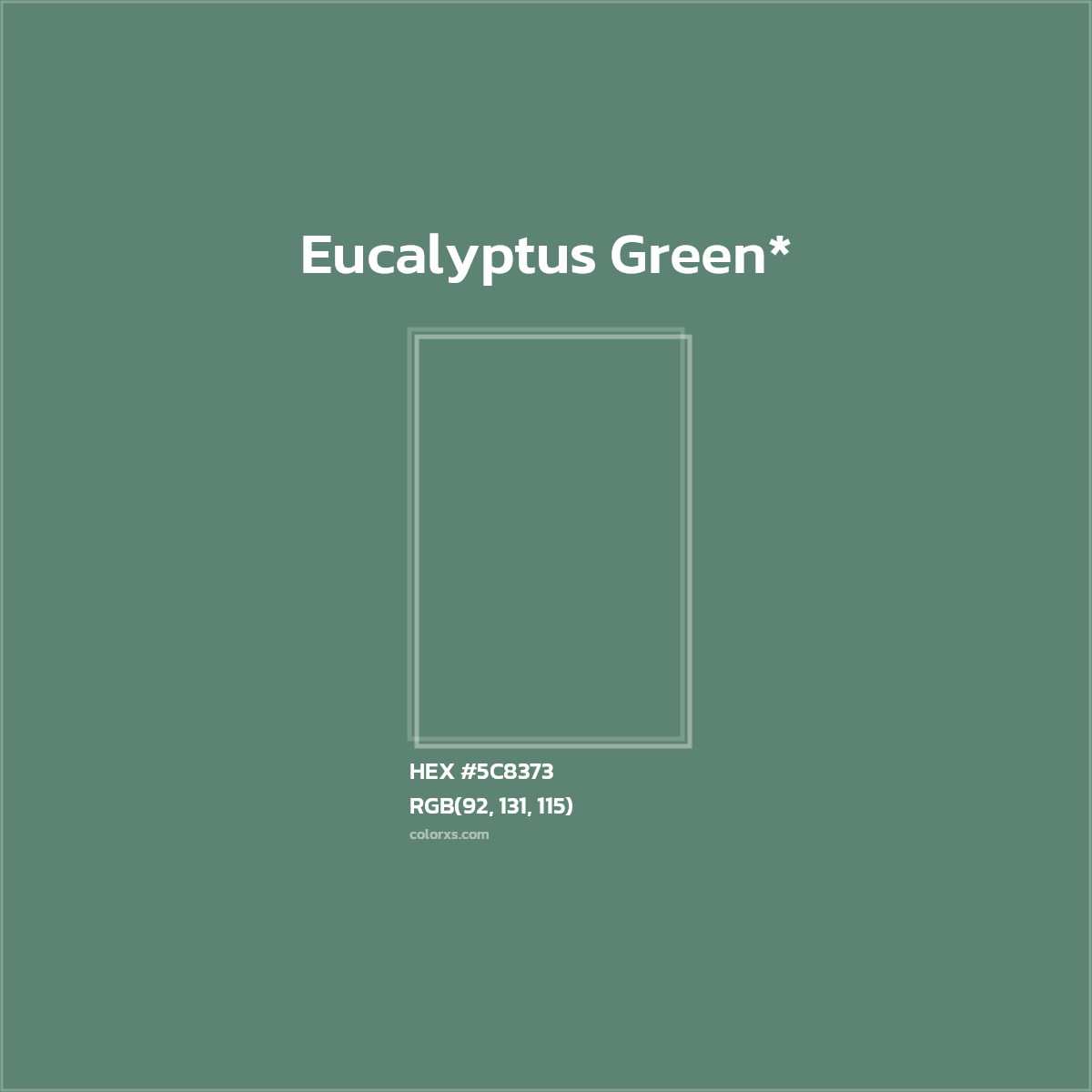 HEX #5C8373 Color Name, Color Code, Palettes, Similar Paints, Images