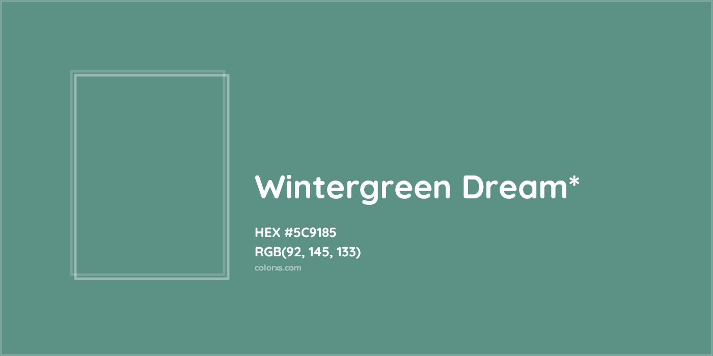 HEX #5C9185 Color Name, Color Code, Palettes, Similar Paints, Images