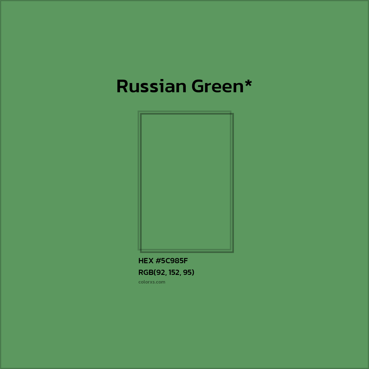 HEX #5C985F Color Name, Color Code, Palettes, Similar Paints, Images