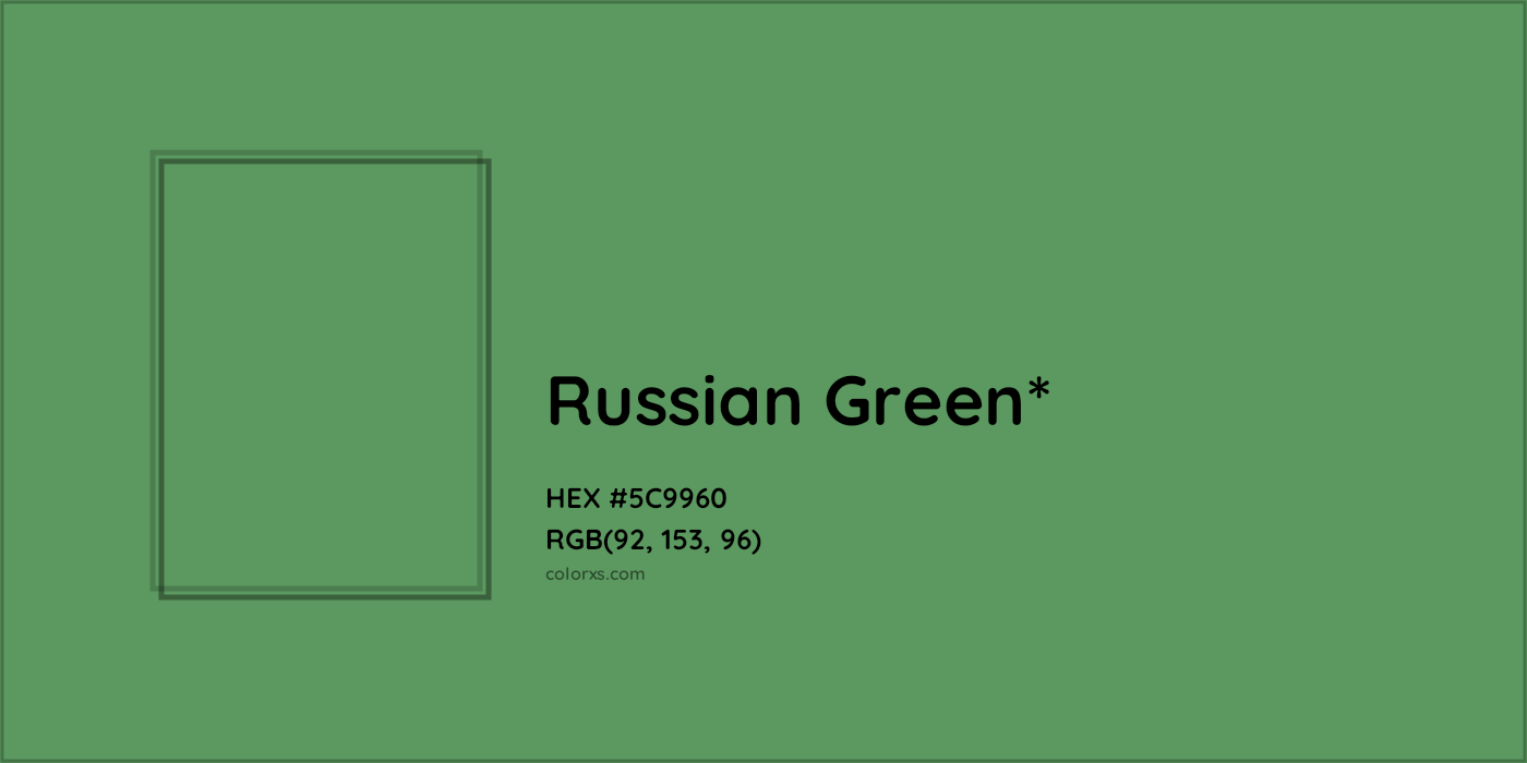 HEX #5C9960 Color Name, Color Code, Palettes, Similar Paints, Images