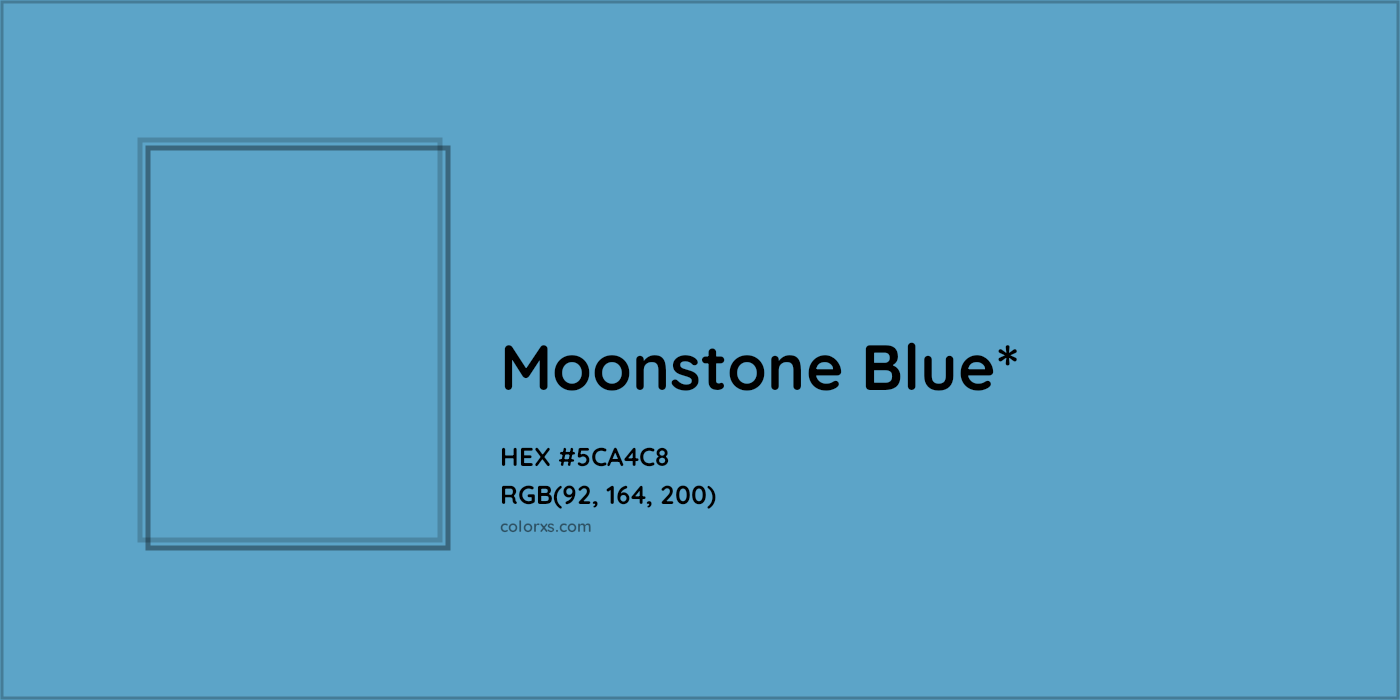 HEX #5CA4C8 Color Name, Color Code, Palettes, Similar Paints, Images