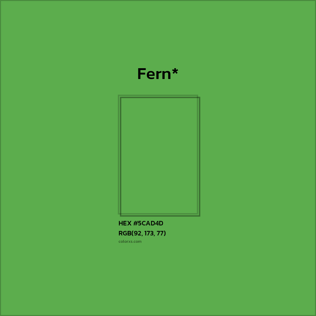 HEX #5CAD4D Color Name, Color Code, Palettes, Similar Paints, Images