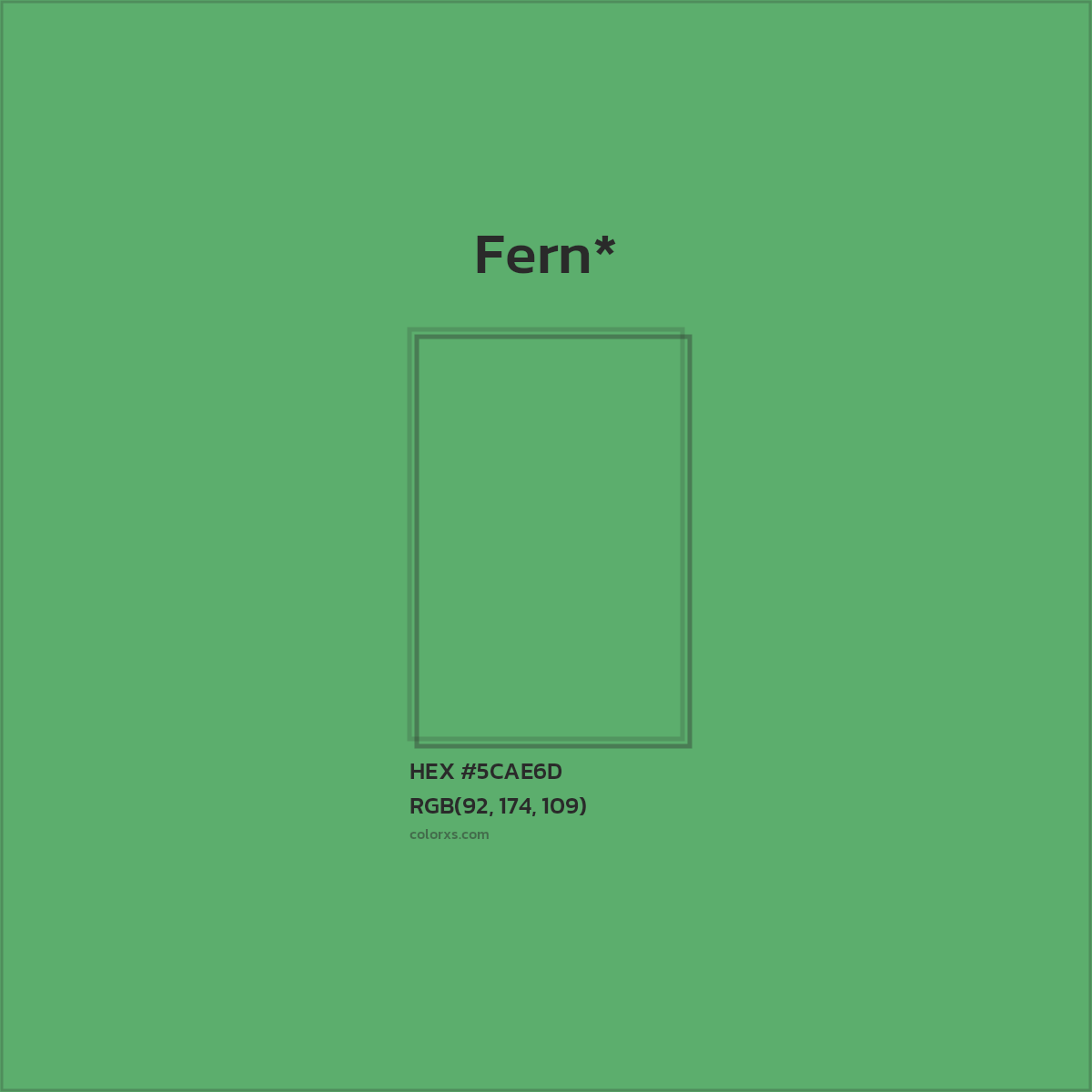 HEX #5CAE6D Color Name, Color Code, Palettes, Similar Paints, Images