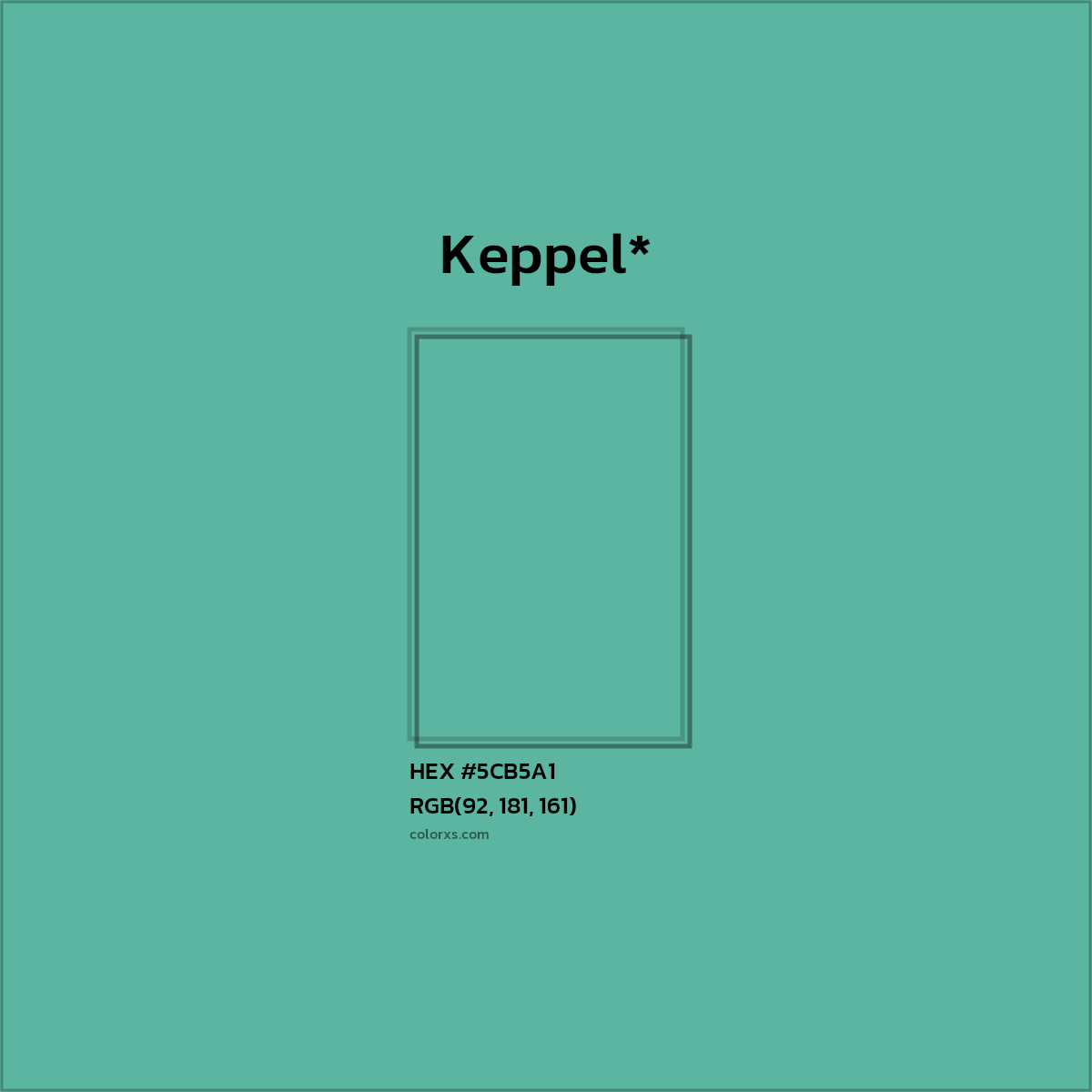 HEX #5CB5A1 Color Name, Color Code, Palettes, Similar Paints, Images