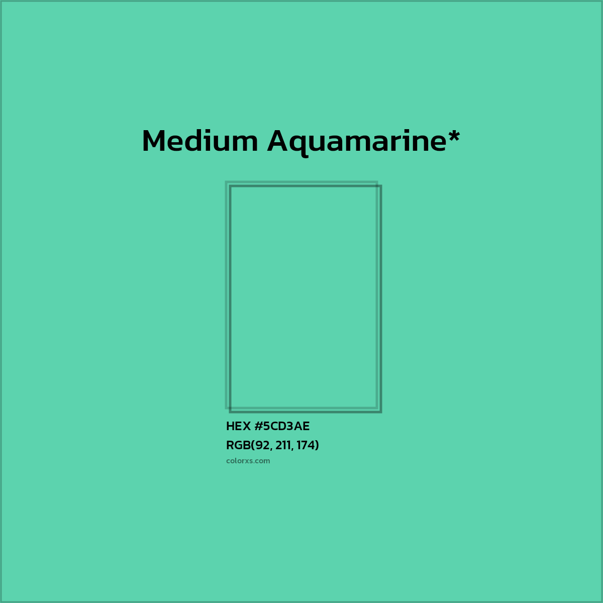 HEX #5CD3AE Color Name, Color Code, Palettes, Similar Paints, Images