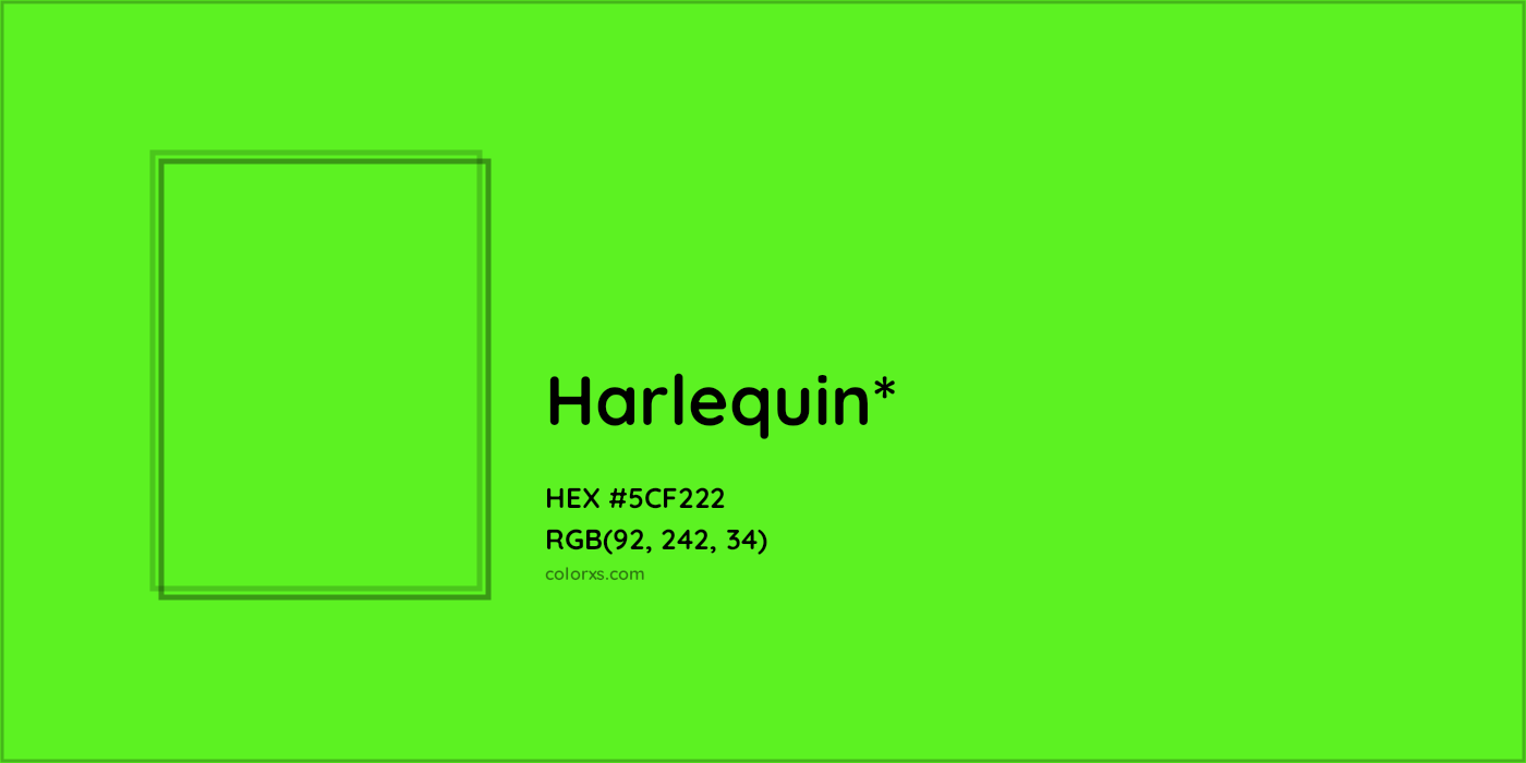 HEX #5CF222 Color Name, Color Code, Palettes, Similar Paints, Images