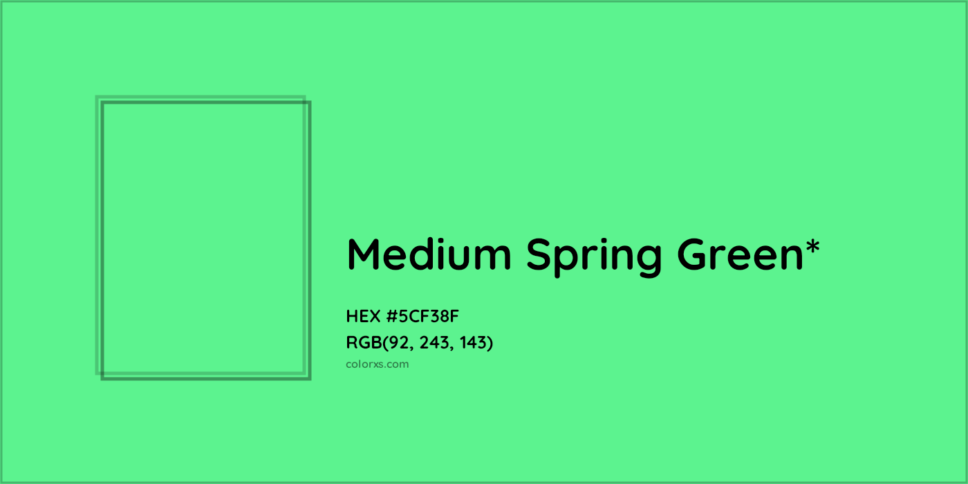 HEX #5CF38F Color Name, Color Code, Palettes, Similar Paints, Images