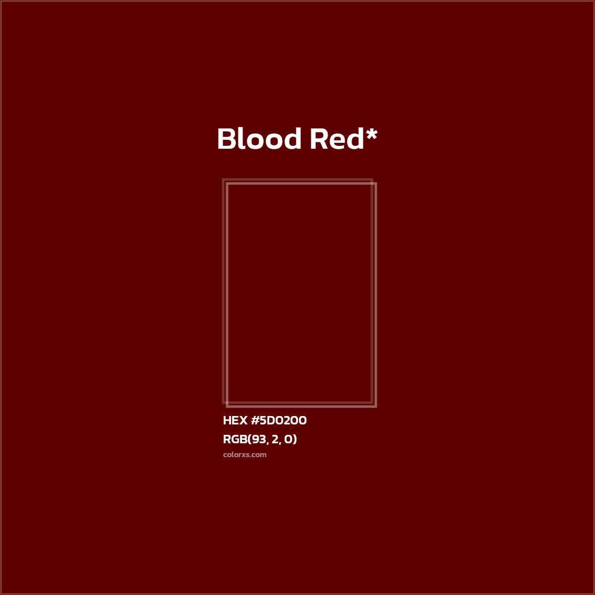 HEX #5D0200 Color Name, Color Code, Palettes, Similar Paints, Images