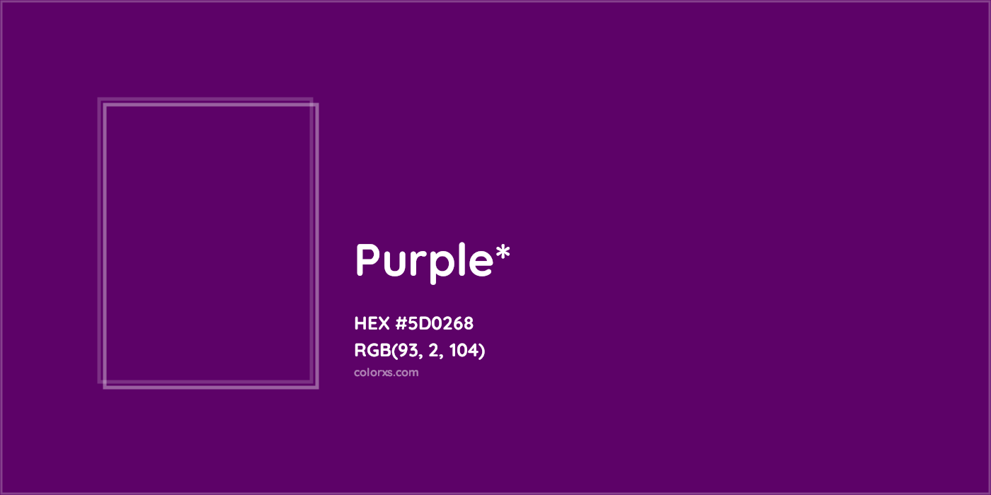 HEX #5D0268 Color Name, Color Code, Palettes, Similar Paints, Images