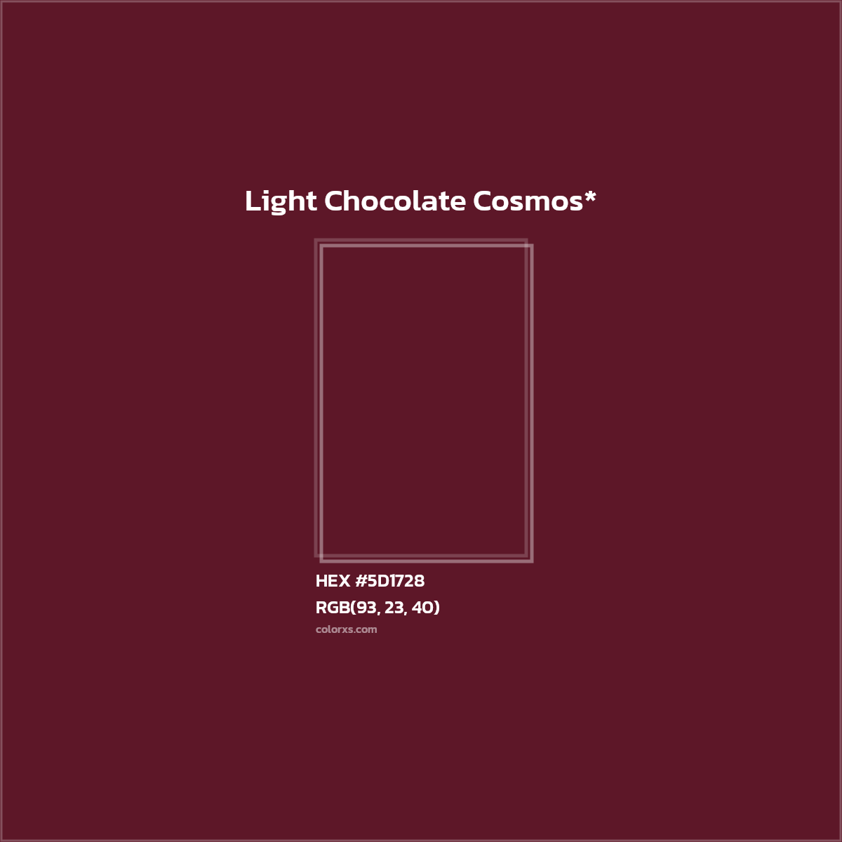 HEX #5D1728 Color Name, Color Code, Palettes, Similar Paints, Images